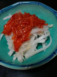 大根の梅なめ茸和え-レシピのメイン写真