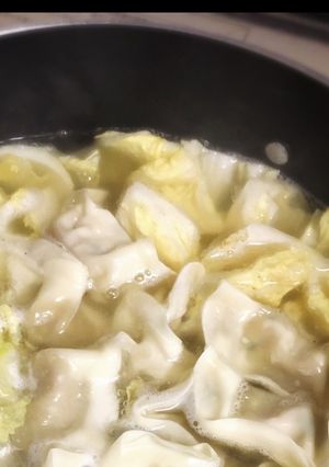 餃子と白菜の中華スープ 簡単-レシピのメイン写真