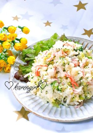 しっとり♡ブロッコリーのポテトサラダ♡-レシピのメイン写真