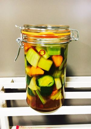 カンタン！リンゴ酢de漬物♡-レシピのメイン写真