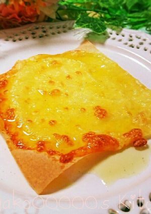 春巻きの皮deカリカリシンプルピザ-レシピのメイン写真