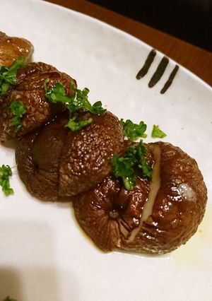 簡単だけど味は最高、焼きシイタケ-レシピのメイン写真