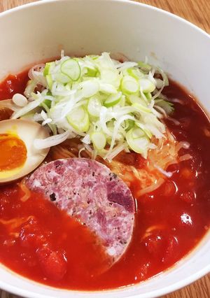 超絶簡単美味しいトマトラーメン-レシピのメイン写真