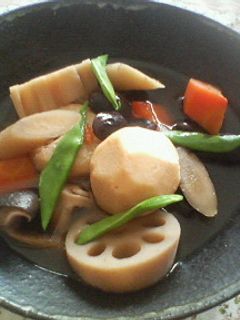 根菜の煮物 - 料理のための清酒使用-レシピのメイン写真