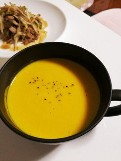 簡単濃厚かぼちゃのスープ-レシピのメイン写真
