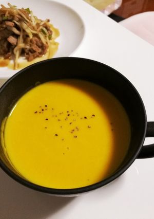 簡単濃厚かぼちゃのスープ-レシピのメイン写真