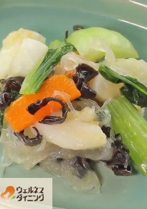腎臓病食/いかの塩炒め-レシピのメイン写真