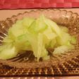 簡単セロリの炒め物 茅乃舎煎り酒