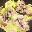 フライパンで。あさりと春キャベツの酒蒸し