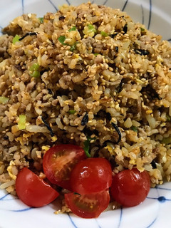 もやし入り玄米チャーハン♪-レシピのメイン写真