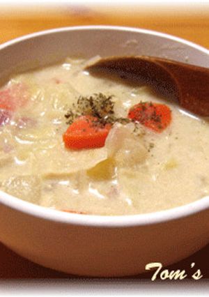 豆乳スープ-レシピのメイン写真