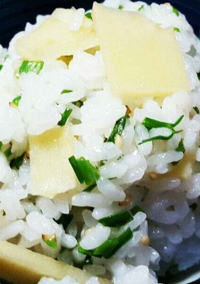 セリと筍のまぜご飯-レシピのメイン写真