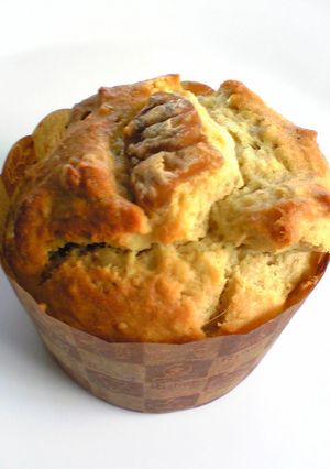 ホットケーキミックスと栗でつくるマフィン-レシピのメイン写真