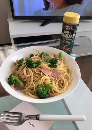 ベーコンとブロッコリーの和風パスタ-レシピのメイン写真