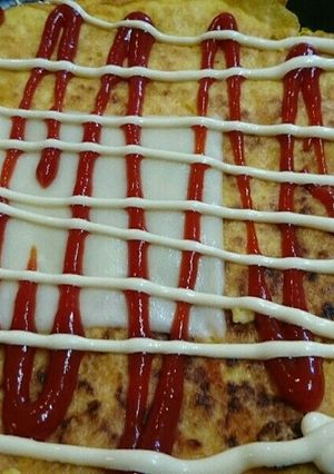 卵と豆腐のチーズお焼き-レシピのメイン写真