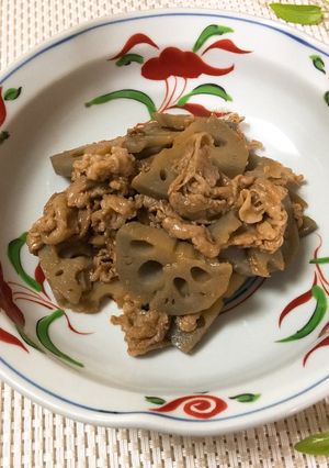 万能タレで豚肉とレンコンの炒め物-レシピのメイン写真