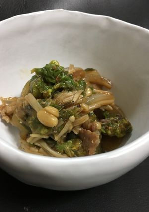 山菜食べよう！『ふきのとう♪と豚肉♪』-レシピのメイン写真