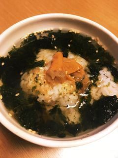 簡単自家製お茶漬け-レシピのメイン写真