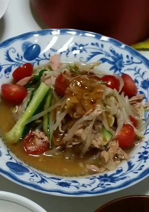 ツナともやしのさっぱり和え物-レシピのメイン写真