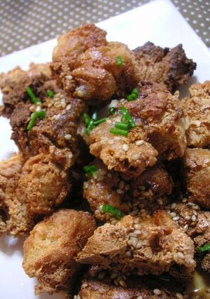 ダイエット＆節約に♪豆腐で鶏のから揚げ風-レシピのメイン写真