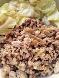 鶏ムネひき肉そぼろ　ゆでて柔らか♪生姜味