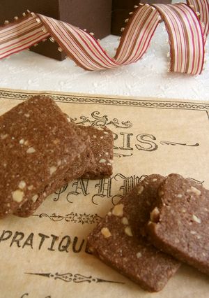 バレンタインに♡塩チョコクッキー-レシピのメイン写真