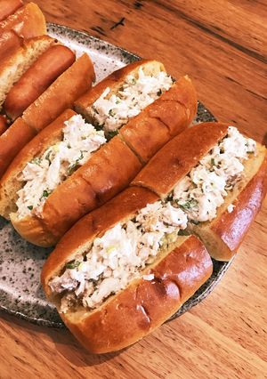 サワークリームオニオン☆チキンサンド-レシピのメイン写真