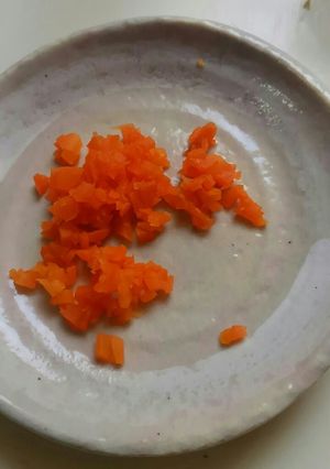 離乳食　レンジで簡単　にんじんみじん切り-レシピのメイン写真