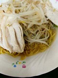 鶏もやしスープ焼きそば-レシピのメイン写真