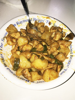 じゃがいもと鶏肉のカレー炒め-レシピのメイン写真