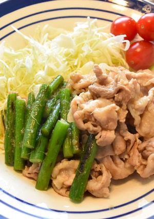 午後の紅茶で作る★豚バラ肉の塩しょうが焼-レシピのメイン写真