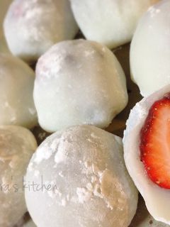 レンジで簡単♡いちご大福-レシピのメイン写真