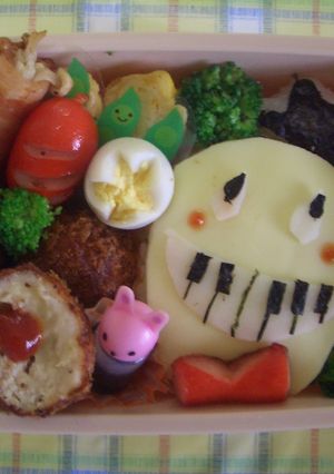 ケンバーン♪弁当　キャラ弁-レシピのメイン写真