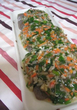 こんにゃくステーキ野菜あんかけ-レシピのメイン写真