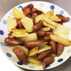 A picture of 手軽にジャーマンポテト.
