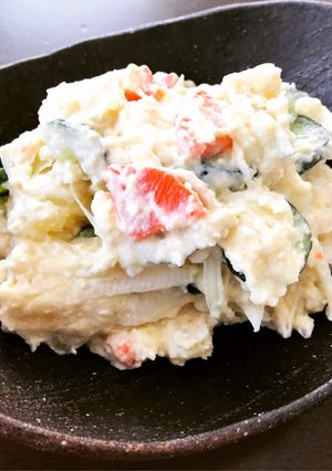 豆腐のヘルシーポテトサラダ-レシピのメイン写真