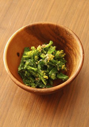 菜の花の酢味噌和え-レシピのメイン写真