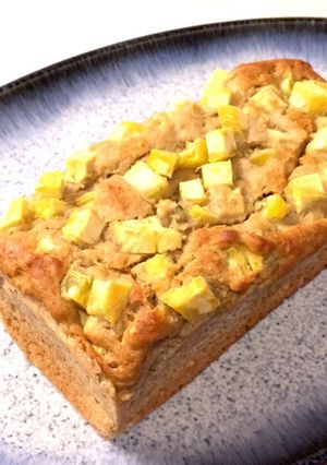 ギルトフリー！豆腐バナナのパウンドケーキ-レシピのメイン写真