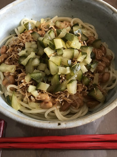 簡単ぬか漬けアレンジ★古漬けパスタ-レシピのメイン写真