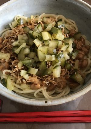 簡単ぬか漬けアレンジ★古漬けパスタ-レシピのメイン写真