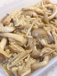 【作り置き】しめじとえのき茸のマヨ炒め-レシピのメイン写真
