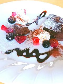 しっとり濃厚 生チョコ風ガトーショコラ-レシピのメイン写真