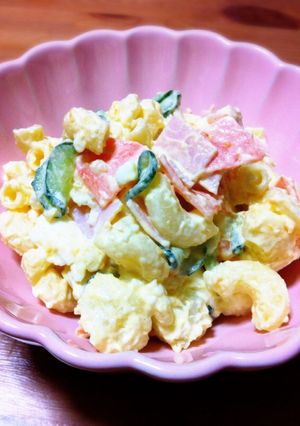 たっぷりマヨの大人味★マカロニポテサラ★-レシピのメイン写真