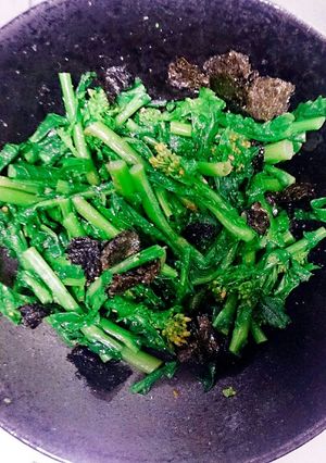 菜の花と海苔のナムル☆-レシピのメイン写真