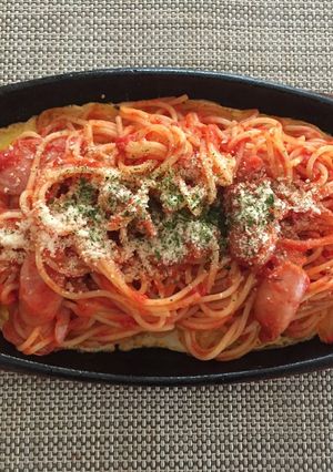 簡単♪鉄板ナポリタン-レシピのメイン写真