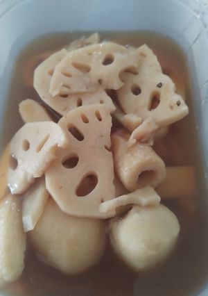 ❇レンコンの炊いたもの❇-レシピのメイン写真