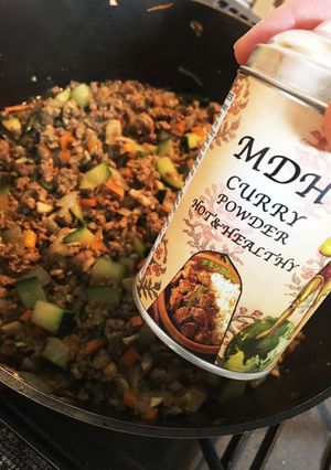 ラムひき肉入り ドライカレー(30分)-レシピのメイン写真