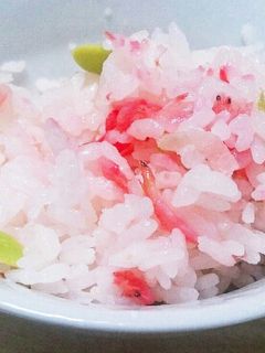 ☆桜海老と枝豆の混ぜご飯☆-レシピのメイン写真