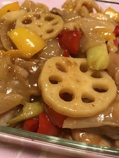 覚えやすい☆鶏肉とパプリカの甘酢炒め-レシピのメイン写真