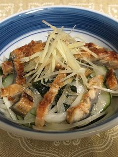 鰻(うなぎ)の酢の物♪-レシピのメイン写真